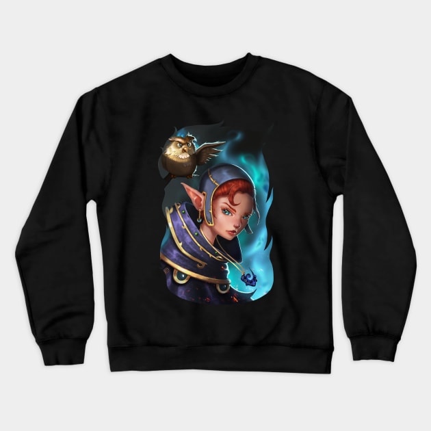 Colors of magic Crewneck Sweatshirt by AlexMill